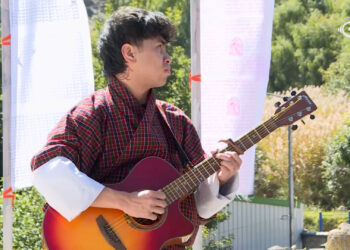 Thukten Nyendra fine-tunes performance ahead of Eurovision Asia finale