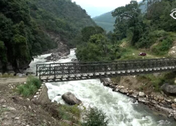 New bridge improves access to farmlands in Langthil Gewog, Trongsa.