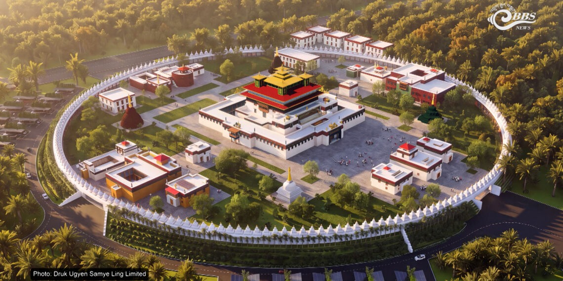 Druk Ugyen Samye Ling design unveiled