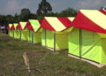 Gelephu prepares tent accommodations for raising 108 Stupas