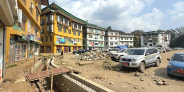 Samtse town redevelopment project 60 per cent complete