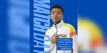 Cheyang Kuenchap loses second league match at Asian Para Games